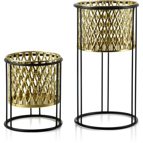Mondex Swen Komplet 2 cvetličnih loncev 20Xh40Cm, 18Xh22,5Cm, (21244565) Slike