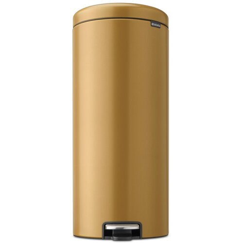 Brabantia Ko&amp;scaron; za smeti s pedalom 30 L s plastičnim vložkom - Warm Gold Slike