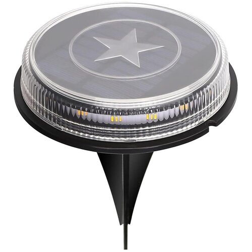 Aigostar LED Solarna lampa LED/0,6W/5,5V 24,5 cm 3200K IP66 crna Cene