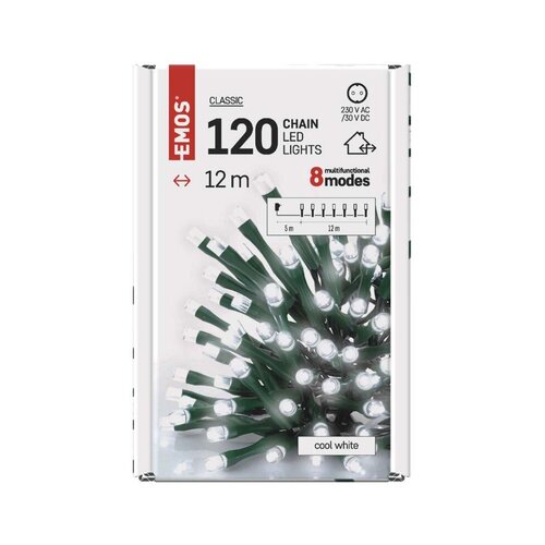 Emos LED svetlosni lanac 120 LED 12m MTG-D4AC08 Slike