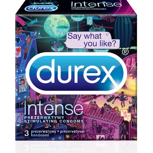 Durex Intense Emoji 3 pack