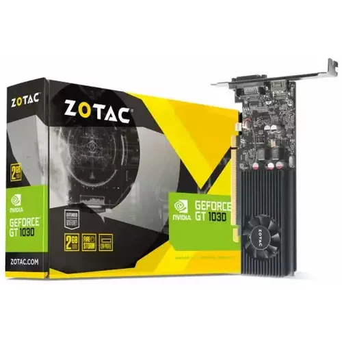 Zotac Gaming GeForce GT 1030 2 GB GDDR5 HDMI/DVI low profile grafična kartica, (20467020)