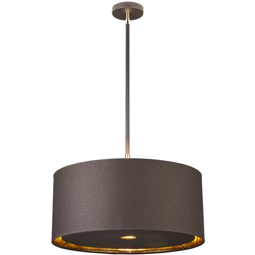 Elstead Lighting Elstead Balance 1 okrogla stropna svetilka, rjava, medenina, E27, (22098602) Cene