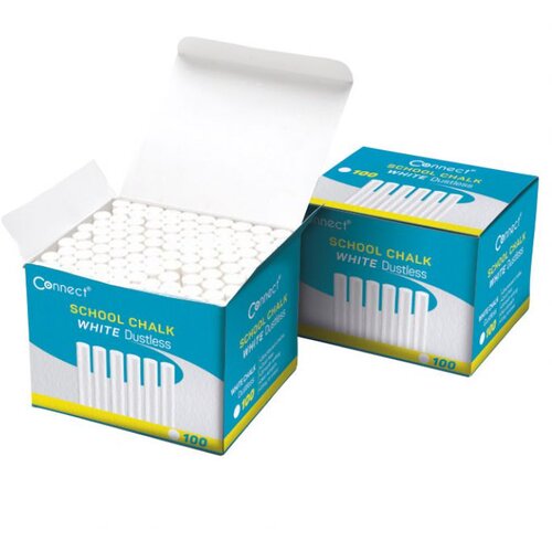  Kreda &scaron;kolska okrugla bespra&scaron;na fi-10mm pk100 Connect bijela Cene