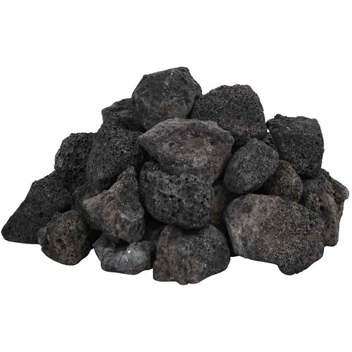  Vulkansko kamenje 25 kg crno 3-5 cm Slike