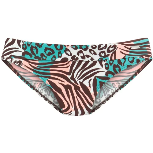 VENICE BEACH Bikini hlačke turkizna / mešane barve