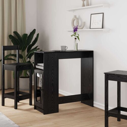 Stol za bar Crni hrast 101 x 40 x 103 5 cm Konstruirano drvo Cene