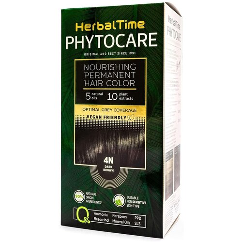 Color Time herbal time boja za kosu 4N dark brown Cene