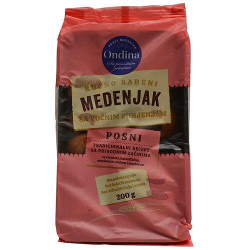 ONDINA medenjaci sa džemom 200g Slike