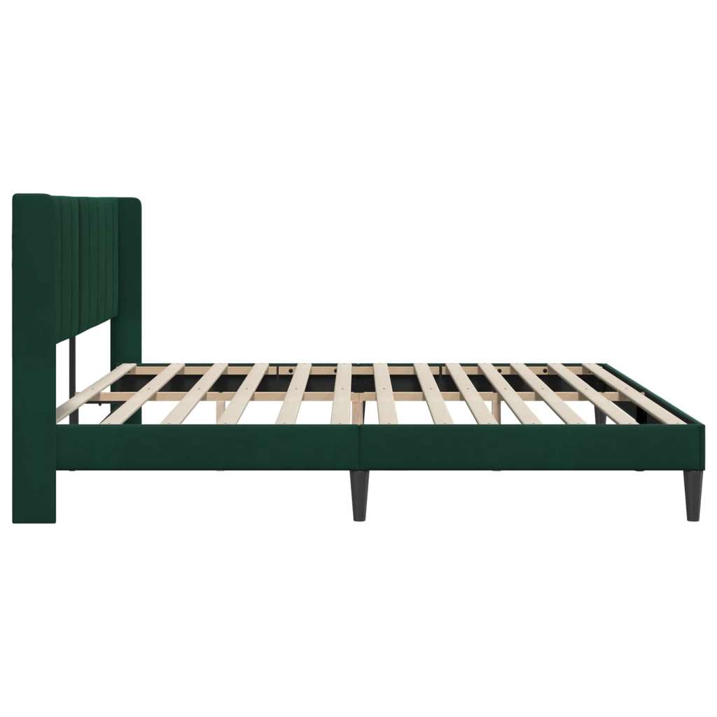  Okvir za krevet Tamnozelena 200 x 200 cm Bar&amp;scaron;un - Tamnozelena 200 x 200 cm Slike