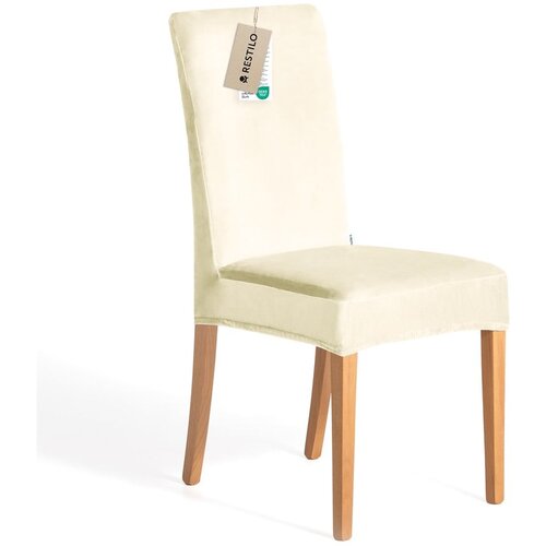 Restilo Kremno bela raztegljiva prevleka za stol 48 cm Sento &amp;ndash; Slike