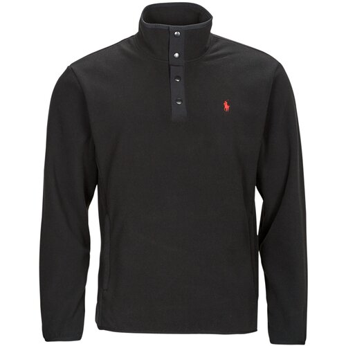 Polo Ralph Lauren Puloverji SWEAT 1/2 ZIP EN DOUBLE KNIT TECH Črna Slike