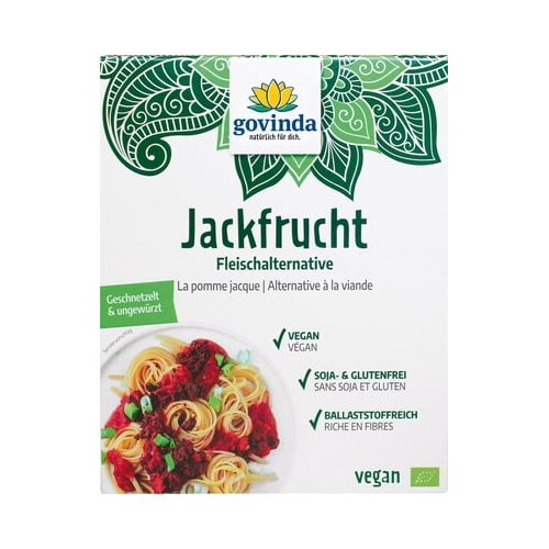 Govinda Jackfruit komadići (zamjena za meso), bio - 200 g Slike