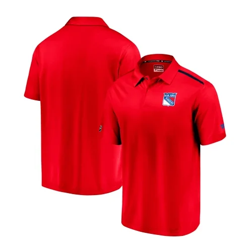 Fanatics Rinkside Synthetic Polo NHL New York Rangers, S Men's T-Shirt