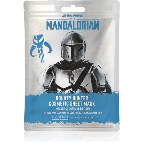 Mad Beauty Star Wars Mandalorian Silver Face Mask maska iz platna 25 ml Cene