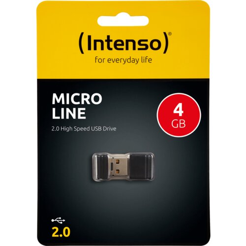  (Intenso) USB Flash drive 4GB Hi-Speed USB 2.0, Micro Line – ML4 Cene