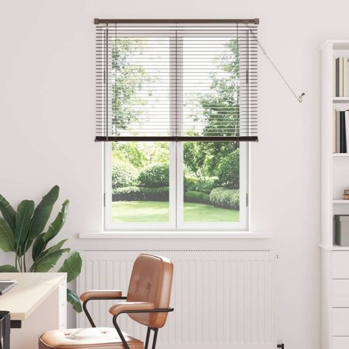  Venecijanska žaluzija Temno rjava z vzorcem 150 x 70 cm PVC, (5000178478) Cene