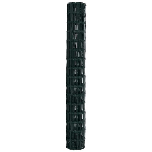 Euro ograda 1,6 x 10 m Željezo prekriveno PVC-om Zelena Slike