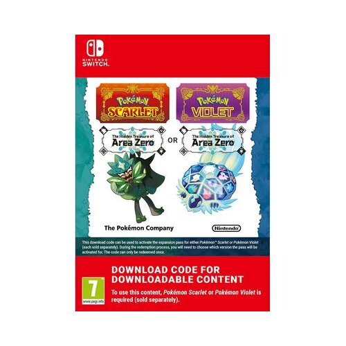  pokemon scarlet / violet expansion pass: the hidden treasure of area zero (dlc) (switch) eshop nintendo key europe Slike