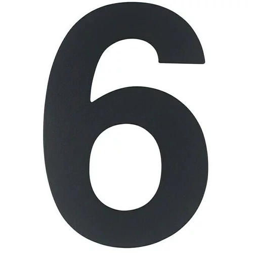 Kućni broj (Š x V: 13,4 x 20 cm, Čelik, Motiv: 6)