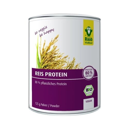 Raab Vitalfood GmbH Bio Riževi proteini v prahu - 125 g Cene