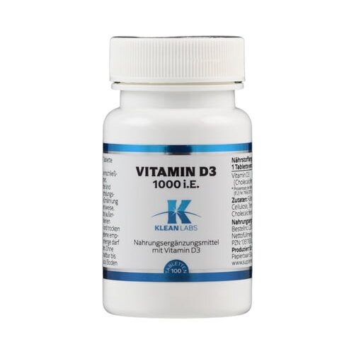 KLEAN LABS Vitamin D3 1000 UI Cene