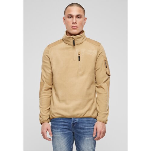 Brandit Fleece Troyer Ripstop Camel Cene