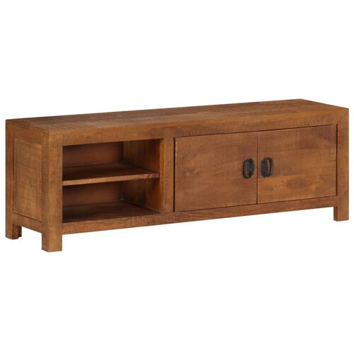 VidaXL TV omarica 120x40x30 cm trden mangov les Slike