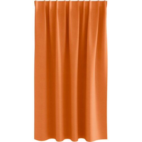 VidaXL Zavjese 2 pcs Svijetla narančasta 140 x 140 cm Poliester Slike