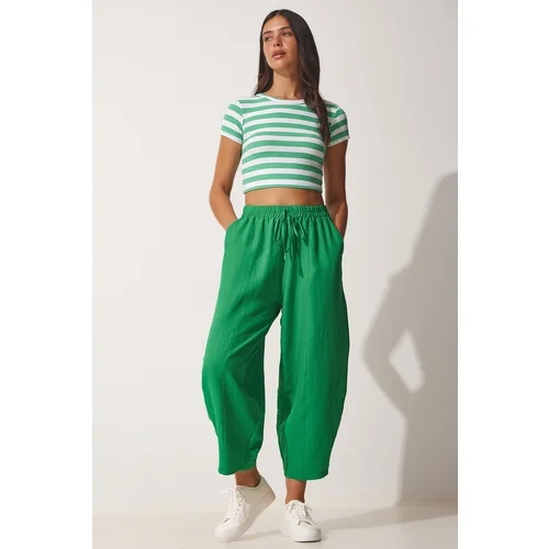 Happiness İstanbul Pants - Green - Relaxed