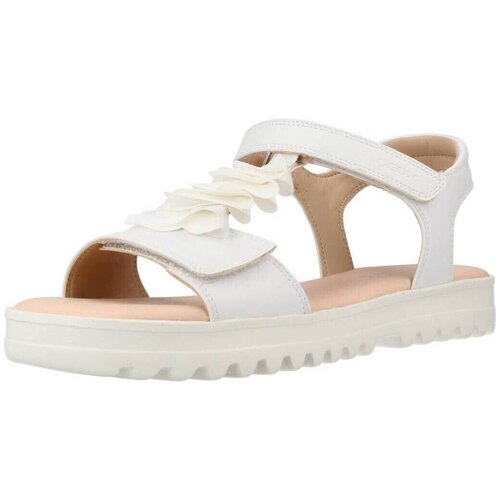 Geox Sandali &amp;amp; Odprti čevlji J SANDAL CORALIE GIR Bela Slike