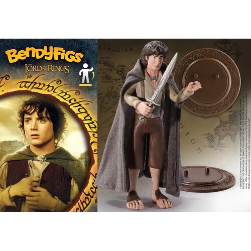  Bendyfig Lord of the Rings Frodo Baggins figurica Noble Collection Cene