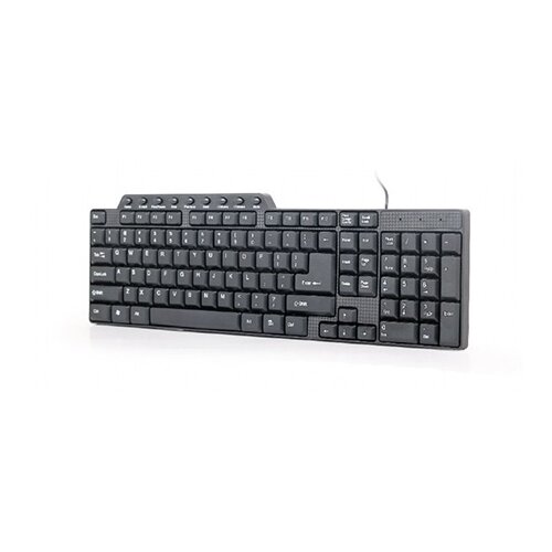 GEMBIRD, KB-UM-104, Compact multimedia keyboard, USB, US layout, black Cijene