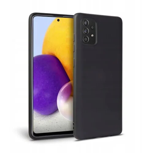 Onasi silikonski ovitek za samsung galaxy A13 lte A135 - mat črn Cene