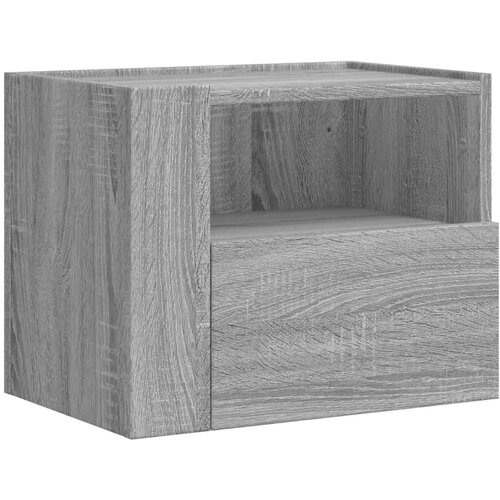 Maison Chic Stenska Nočna omarica - Nočna miza siva sonoma 45x30x35cm, (21688101) Slike