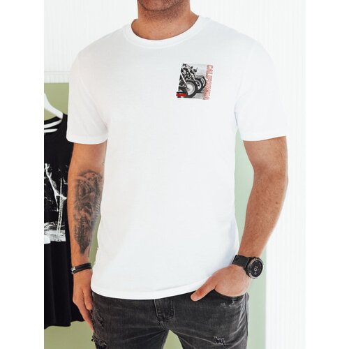 DStreet Men's T-shirt with white print Cene