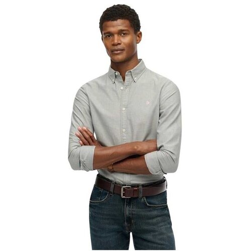 Superdry siva košulja za muškarce Cene