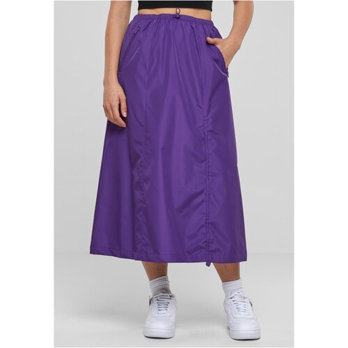 Urban Classics Women&amp;#039;s Ripstop Parachute Midi Skirt Purple Slike