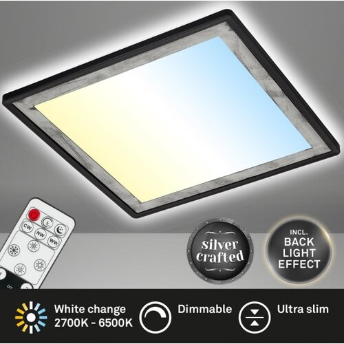 BRILONER 7459-414 - led prigu&amp;scaron;iva svetiljka slim LED/22W/230V 2700-6500K + daljinski upravljač Slike