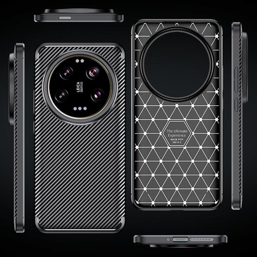 Techsuit CarbonFiber maska za Xiaomi 13 Ultra &amp;ndash; crna Slike