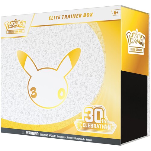 Asmodee Pok&amp;eacute;mon TCG: 30. Elite Trainer Box 30. obletnica zbirateljska &amp;scaron;katla Slike