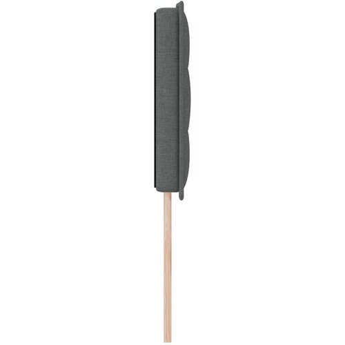 VidaXL naslon za glavu set od 2 tamno sivi poliester 160 cm Slike