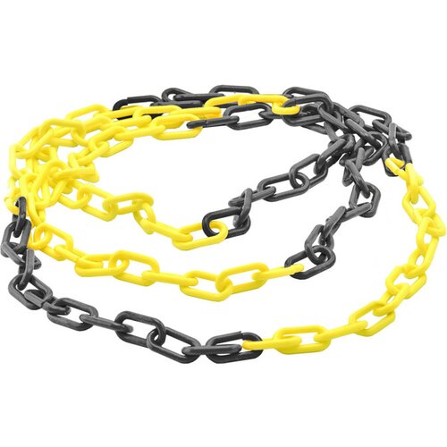 MFK PLASTIK plastični lanac 6mm-crno žuti Slike
