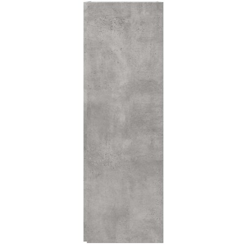 VidaXL Kotna omarica betonsko siva 33x33x100 cm iverna plo&amp;scaron;ča Slike