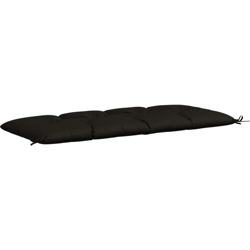  Jastučići za klupe VIANEN 2 kom. 100% poliester Crna - Crna 140 x 60 x 12 cm Slike