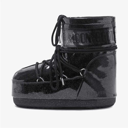 Moon Boot Mb icon low glitter black Cene