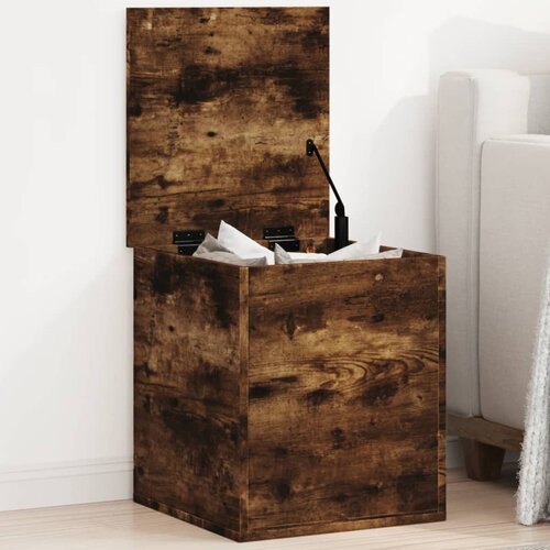 vidaXL Kutija za pohranu boja hrasta 40x42x46 cm konstruirano drvo Cijene