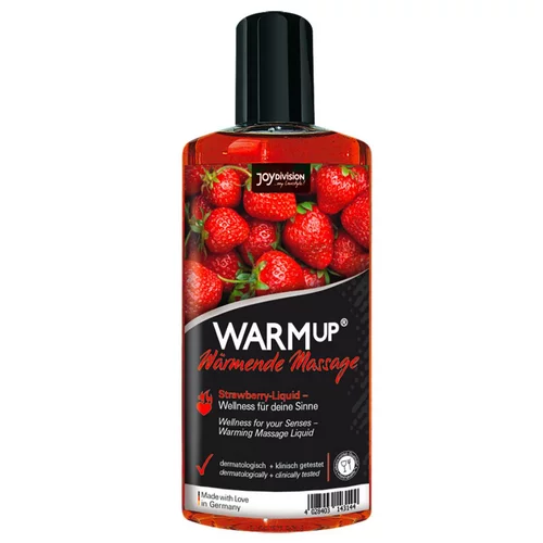 Joydivision masažno ulje WARMup Strawberry, 150 ml