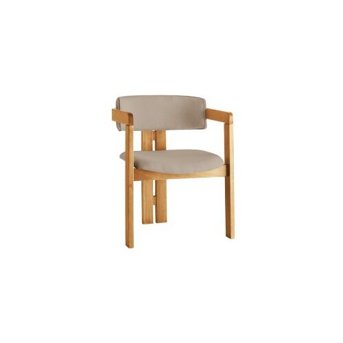 Hanah home Trpezarijska stolica 58x76x49cm Hrast-Krem Cijene