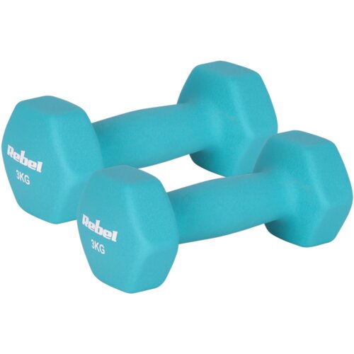 Rebel Active HEX 2x3kg neoprenske bučice od lijevanog željeza Slike